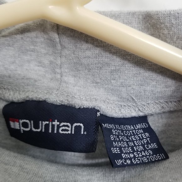 gray Puritan men's XL long sleeve shirt - Picture 3 of 3